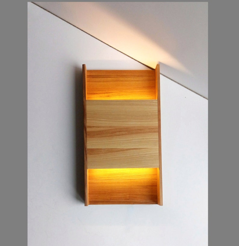 LED light up down Dimmer light Led light fixture Minimalist 3 - Wall Lamps & Sconces - iD Lights image