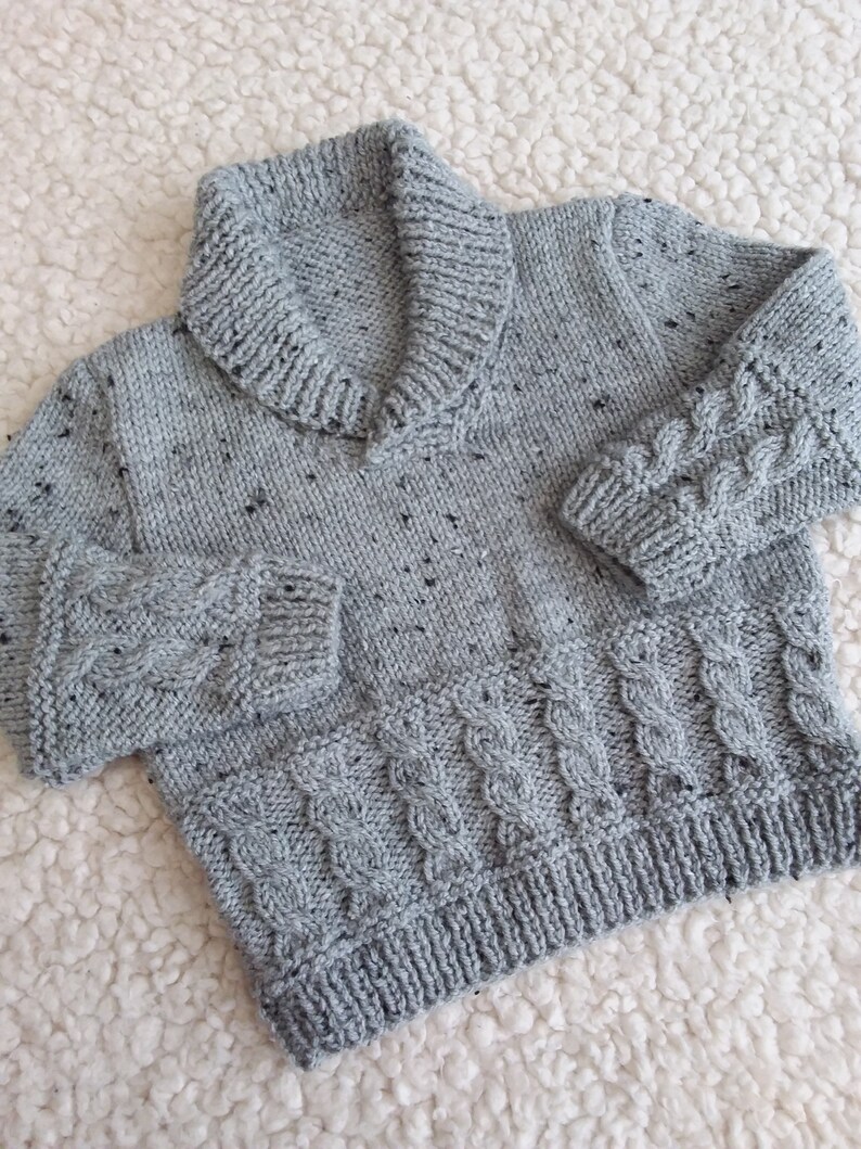 newborn knitted jumper