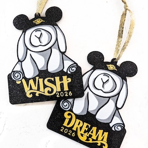 Personalized Disney Cruise Line Evie Towel Animal Ornament