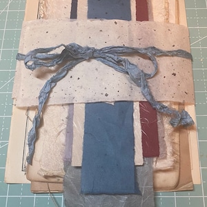 Vintage book page and specialty paper bundle for junk journaling  scrapbooking mixed media card making journal supplies