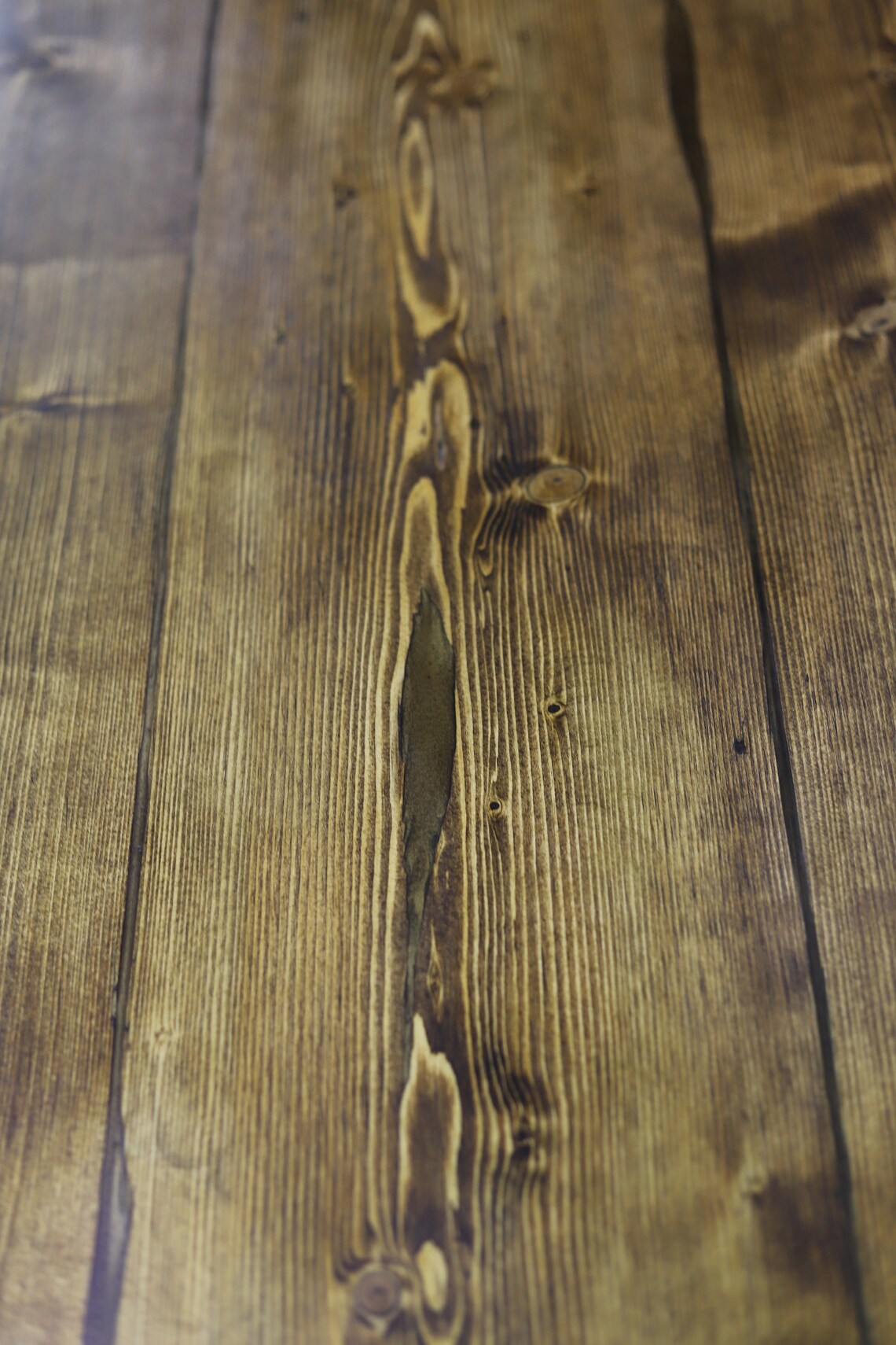 Small Table Infills Rustic Dining Table Reclaimed Wood With Epoxy Resin Infills - Etsy