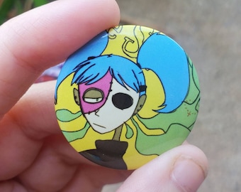 Sally Face Pinback Button