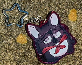 Dangan Furbies Toko Double Sided Acrylic Keychain