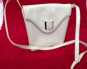 Bolso vintage de cuero italiano Bruno Magli