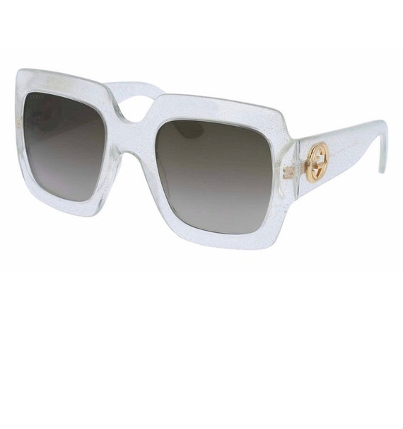 Vintage Designer Oversize Gucci Frames, Plastic de
