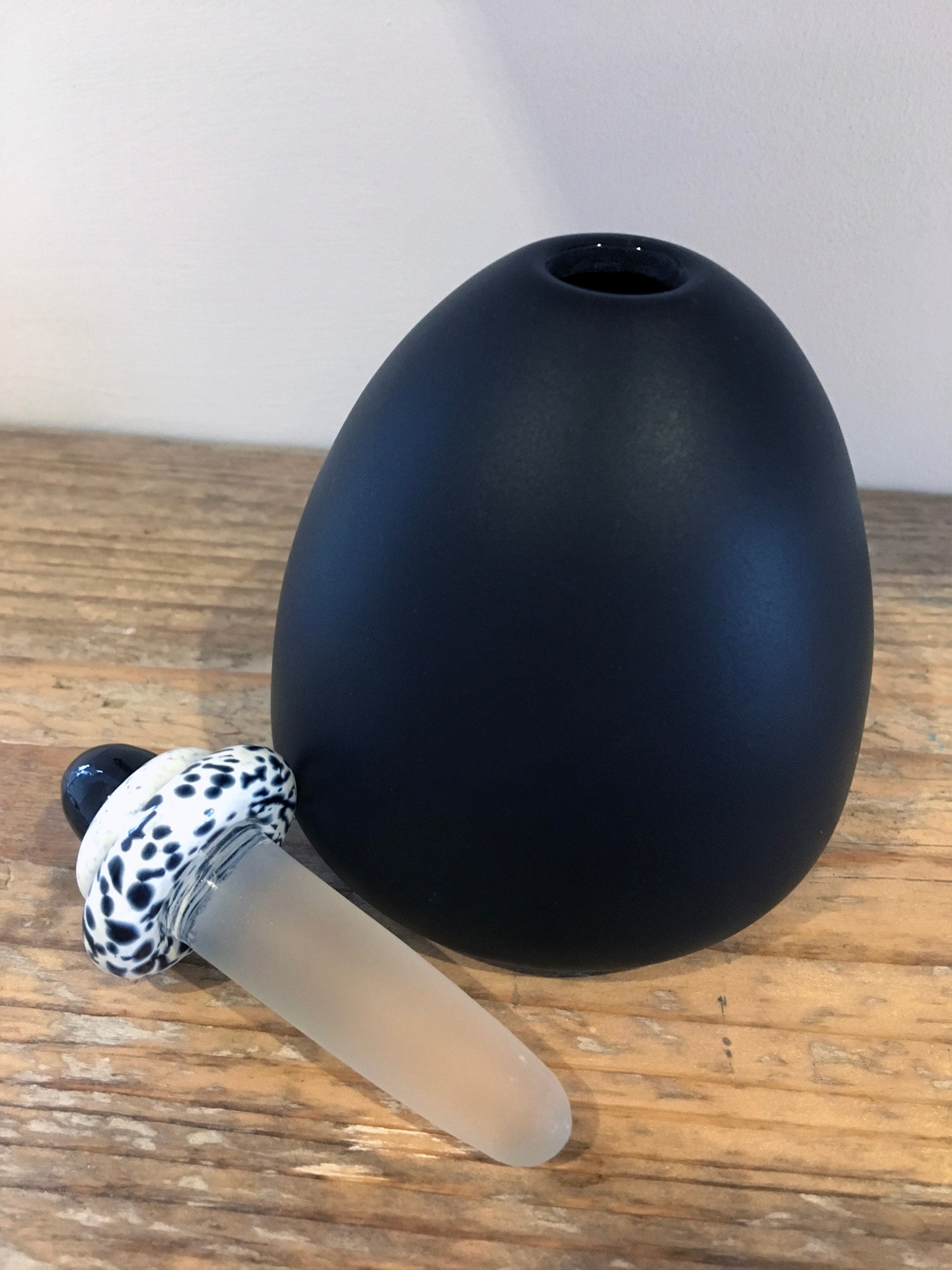 Glass Scent bottle Signed by Paul Barcroft Hot House Glass Etsy