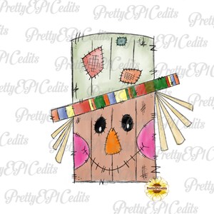 Scarecrow sublimination design, Halloween design, scare crow Waterslide design, digital download, clip art, PNG, JPG