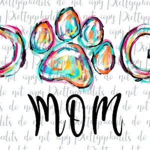 Hund Mama, Hund Mama PNG, Sublimationsdesigns, digitaler Download, PNG, JPG.
