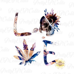 Pot leaf, love pot, skull pot leaf, digital download, clip art, PNG,