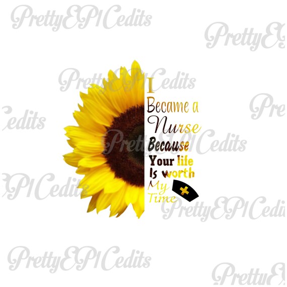 Citation De Tournesol Demi Tournesol Image Numerique Etsy France