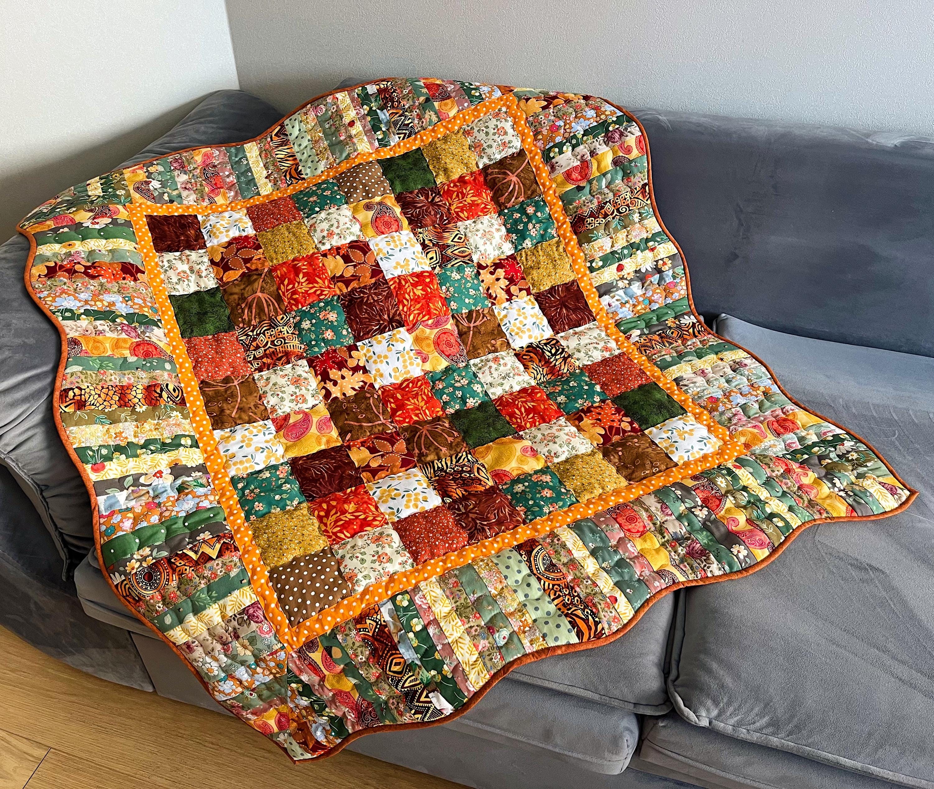 Herbst patchworkdecke