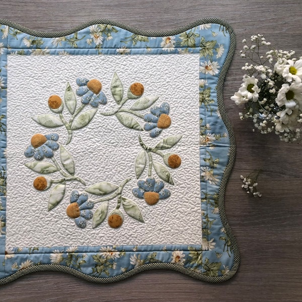 Quilted Easter Table Runner Etsy