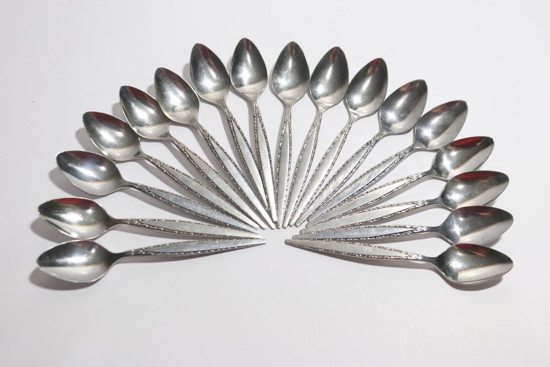 Set of 8 Community by ONEIDA Demitasse Spoon Multiple Sets