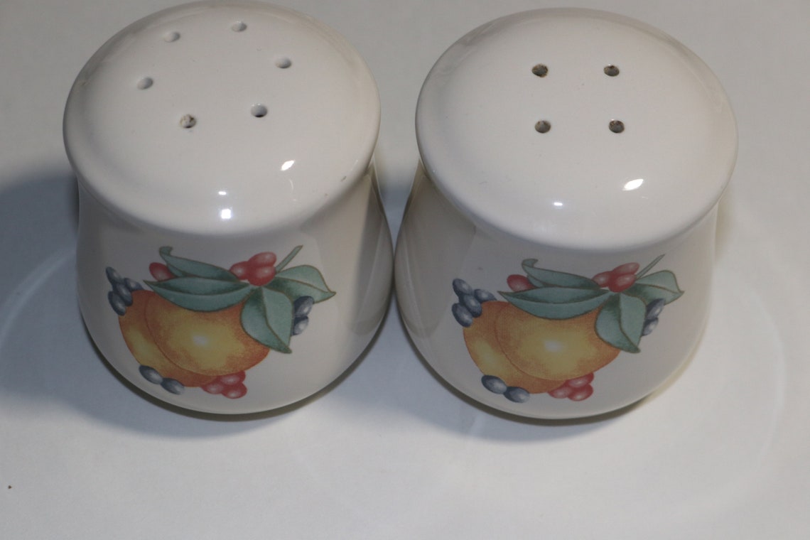 Corelle Abundance Salt and Pepper Shaker Set Etsy