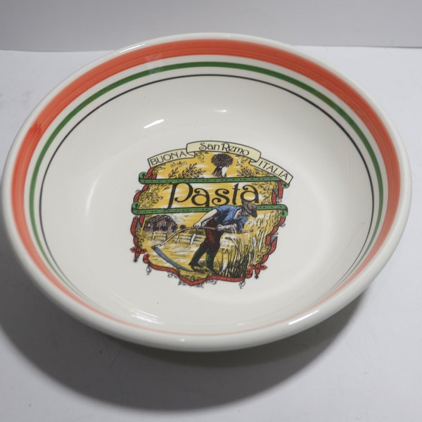 Pasta Bowls Made in Italy Etsy
