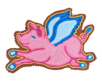 7'' Flying Pig Patch