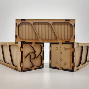 Cargo Container (x2) for 28-30mm Wargames