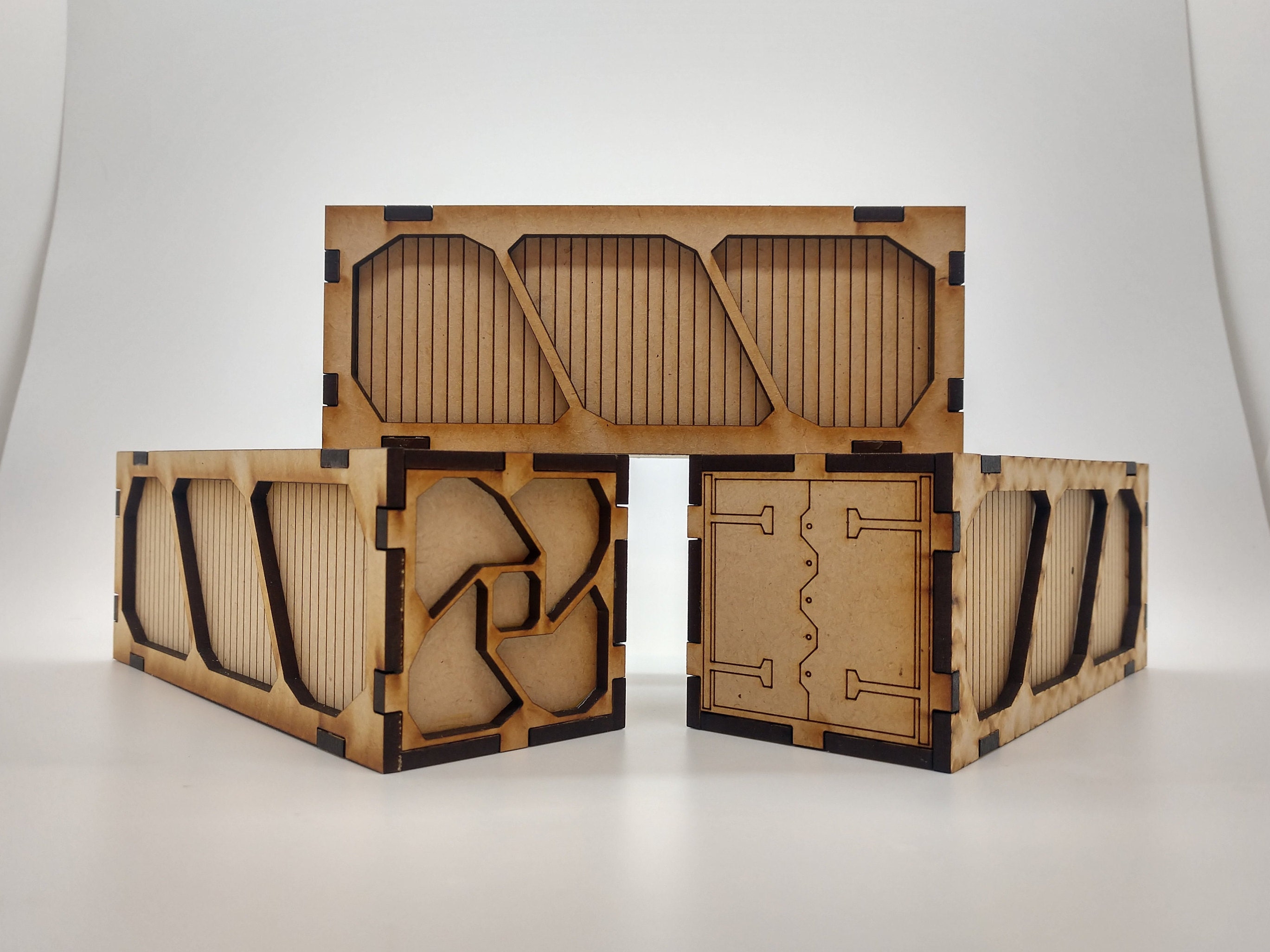 Scifi Cyberpunk Shipping Container 2 Kits Etsy Ireland