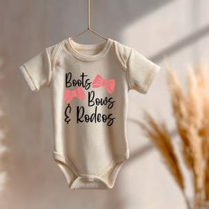 Boots Bows and Rodeos SVG | Cowgirl Shirt Cut File (Digital Download) image 3