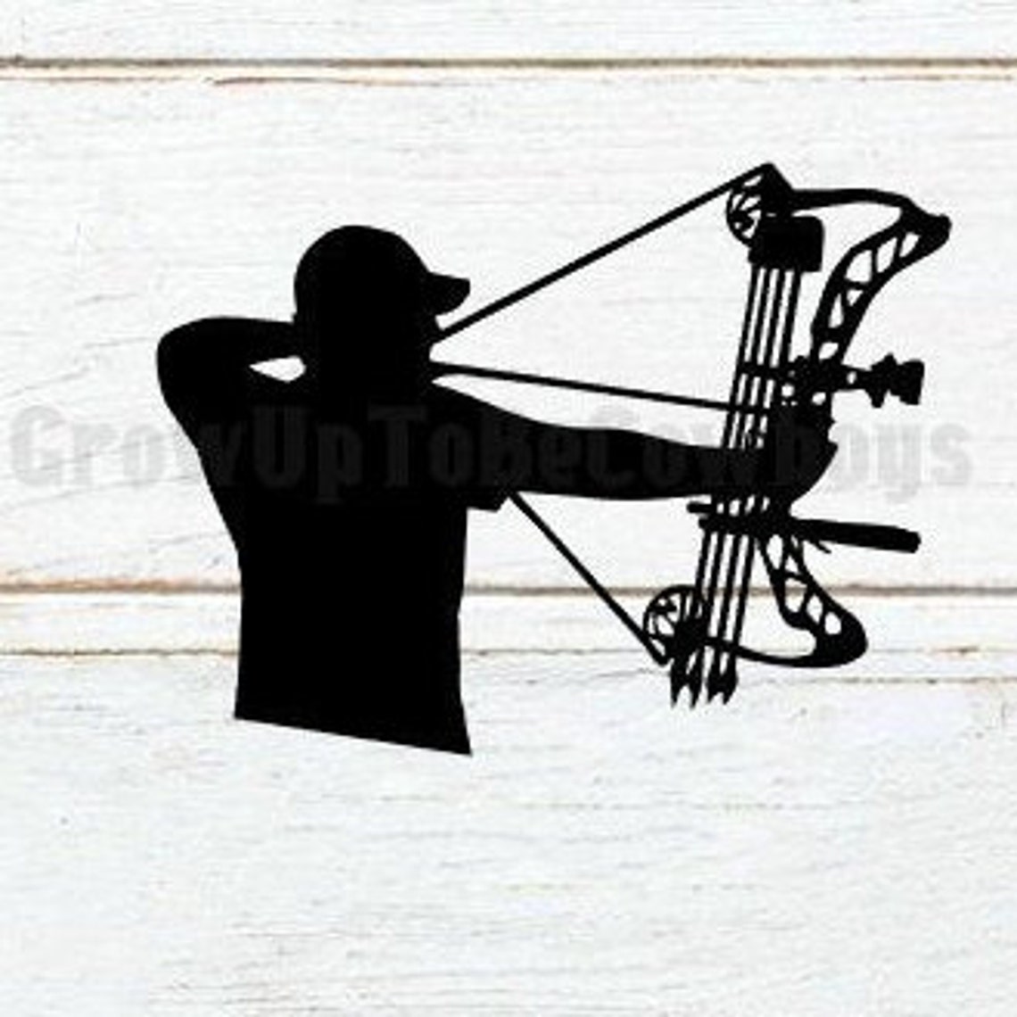 Archery Hunter SVG Cutfile Archery Bow Hunting SVG Etsy