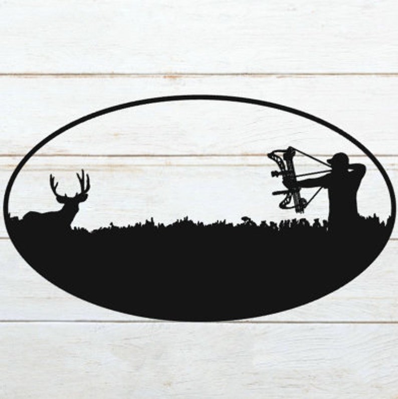 Download Deer Hunter SVG Cut-file Archery Bow Hunting SVG Men's | Etsy