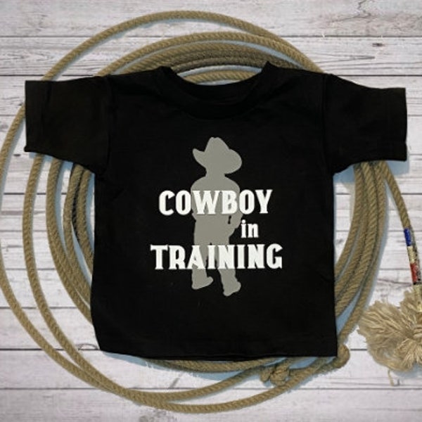 Cowboy In Training SVG | Boys Western SVG | Kids Cowboy SVG | Commercial Use | Svg for Baby, Toddler, Kid Cowboy | Svg Cowboy Cut File