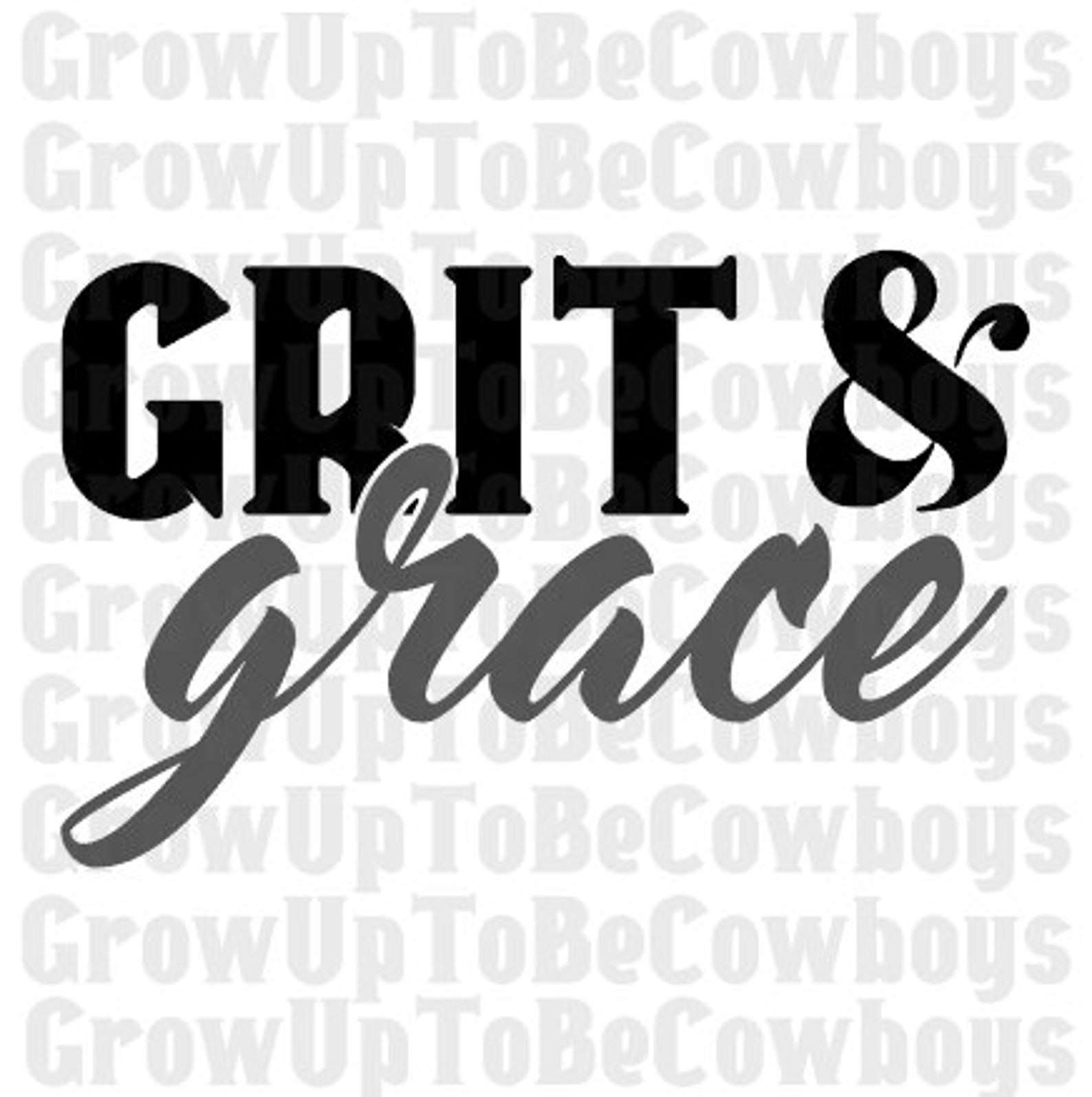 Grit and Grace SVG Feminist SVG Girl Power SVG Grace and Etsy