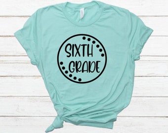 Teacher Shirt SVG Cut File Bundle | K-8, Commercial Use (Digital Download)