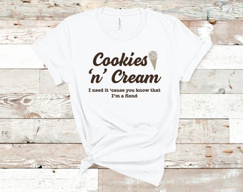 Cookies 'n' Cream Tee - Bella Canvas Unisex Tee