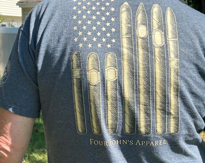 Smokes & Stripes Unisex T-Shirt