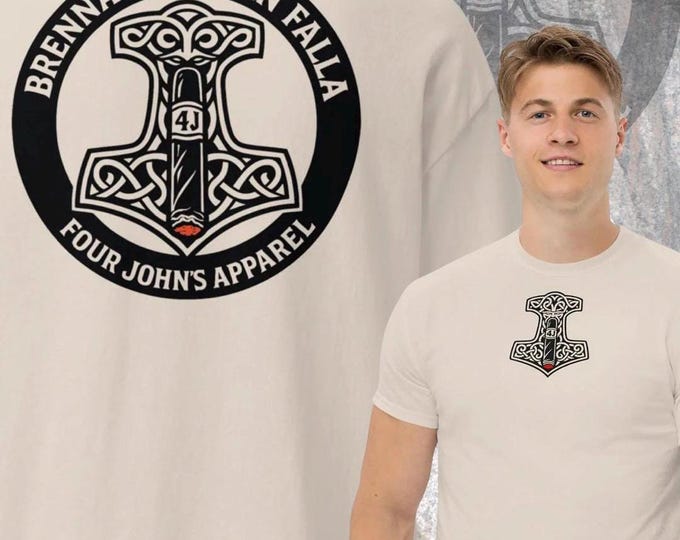 Mjölnir Ash Tee – Four John’s Apparel