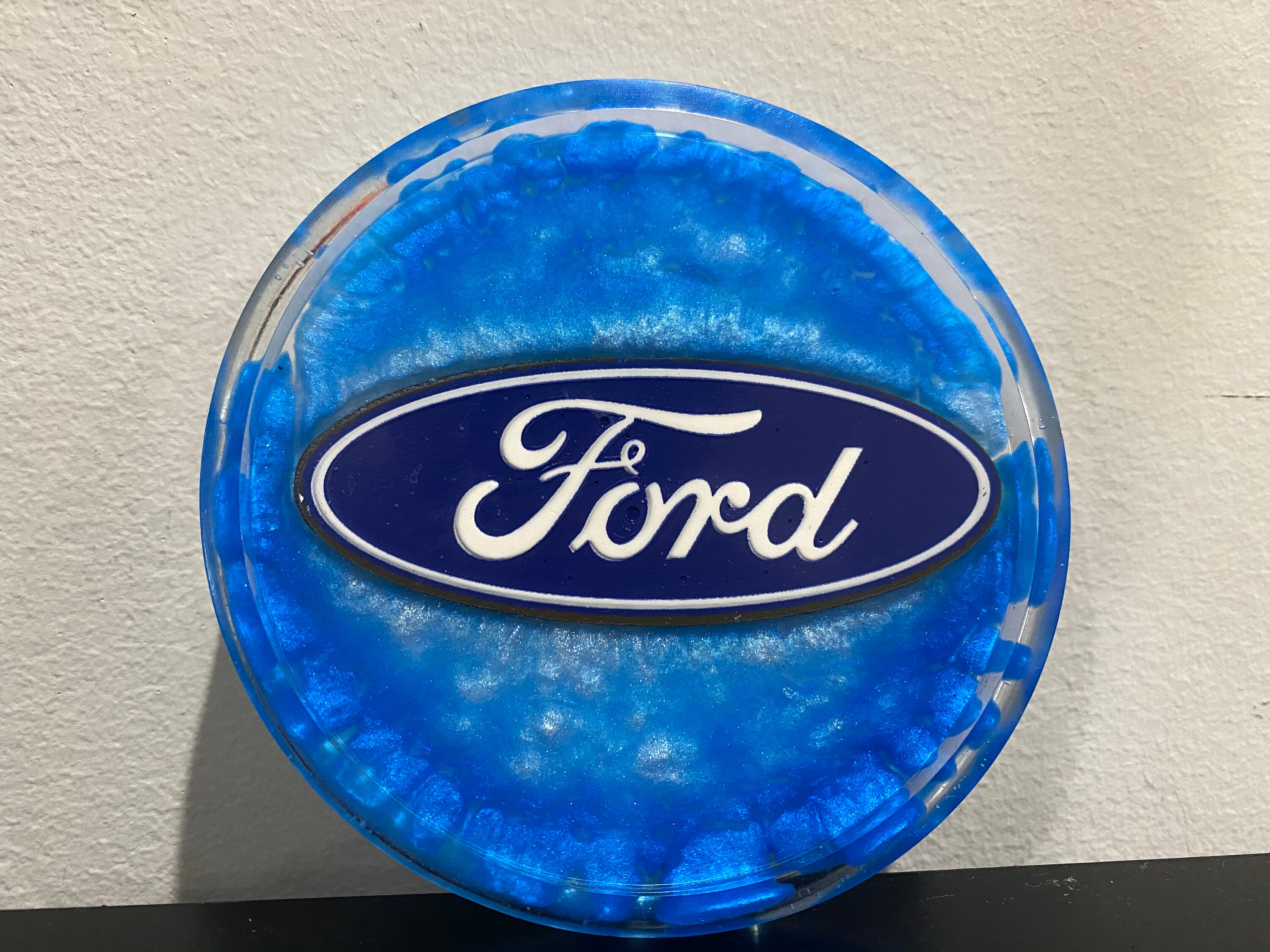 Round Automotive Coaster Jeep Chevy Ford Corvette Road Etsy