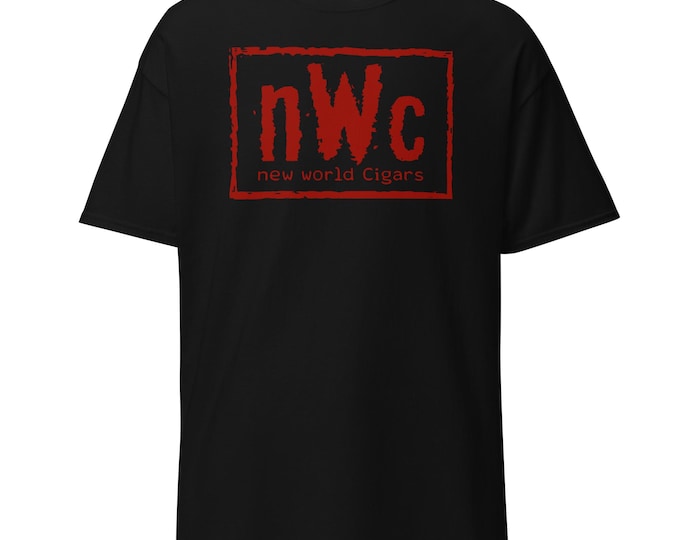 NWC “New World Cigars” Tee | NWO-Inspired Cigar Culture Shirt | Four John's Apparel x Gilroy Originals Limited Drop