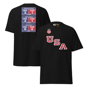 USA Hockey Gold Medal T-Shirt – Men’s, Women’s, Sled Triple Crown Champions Tee
