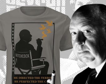 Hitchcock's Habit Women's Tee | Alfred Hitchcock, Cigar Design