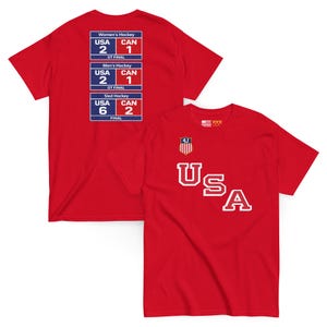 USA Hockey Gold Medal T-Shirt – Men’s, Women’s, Sled Triple Crown Champions Tee