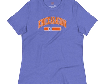 Women's KNICKARAGUAN Cigar Tee  | Knicks Championship Inspired Shirt | Four John's Apparel