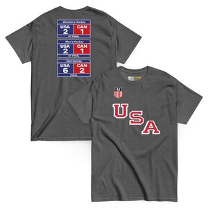 USA Hockey Gold Medal T-Shirt – Men’s, Women’s, Sled Triple Crown Champions Tee