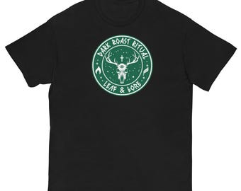The Leaf & Lore Podcast Logo Tee