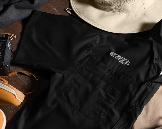 The Bob The Goat Button Up | Men’s Columbia PFG Tamiami Shirt |  Button Up Fishing Shirt