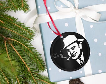 Al Capone Christmas Ornament