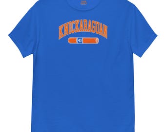 KNICKARAGUAN | Championship Tee | NY Knicks Shirt | Cigar Apparel | Four John's Apparel