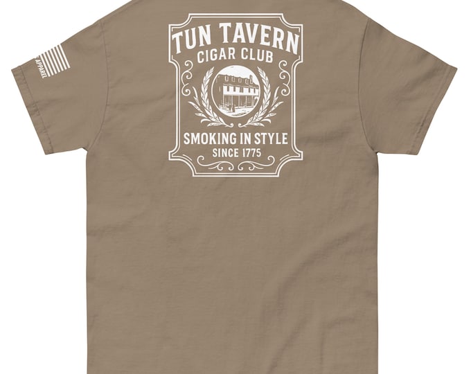 Tun Tavern Cigar Club T-Shirt – Vintage USMC Graphic Tee