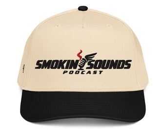 Smokin’ Sounds Podcas Winged Mic | OTTO 5-Panel Embroidered Hat