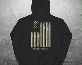 Smokes & Stripes Unisex Hoodie