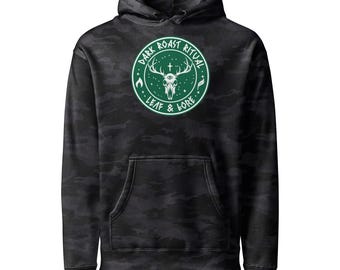 The Leaf & Lore Podcast Logo Heavyweight Hooded Sweatshirt | Independent Trading Co. Hoodie
