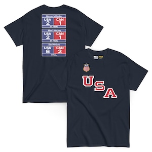 USA Hockey Gold Medal T-Shirt – Men’s, Women’s, Sled Triple Crown Champions Tee