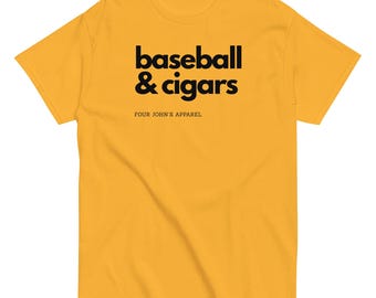 Baseball & Cigars Shirt