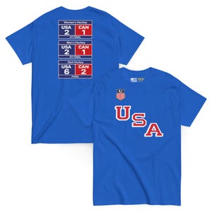USA Hockey Gold Medal T-Shirt – Men’s, Women’s, Sled Triple Crown Champions Tee