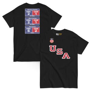 USA Hockey Gold Medal T-Shirt – Men’s, Women’s, Sled Triple Crown Champions Tee